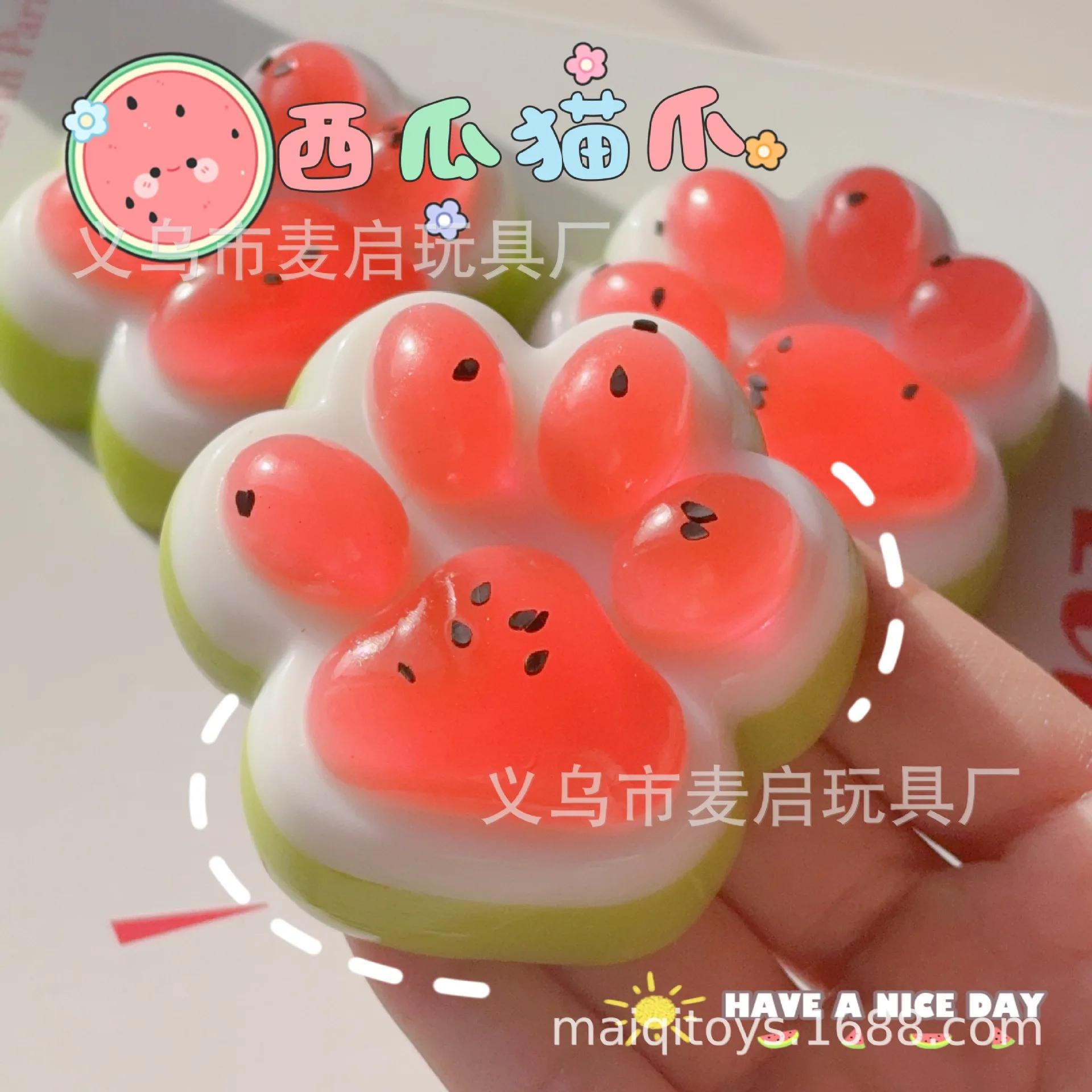 Cute Summer Limited Watermelon Cat s Paw Antistress Foot Squishy Toy,Fidget Toy, Mochi Squishy, Stress Reliever Squeeze Toys
Cute Summer Limited Watermelon Cat s Paw Antistress Foot Squishy Toy,Fidget Toy, Mochi Squishy, Stress Reliever Squeeze Toys