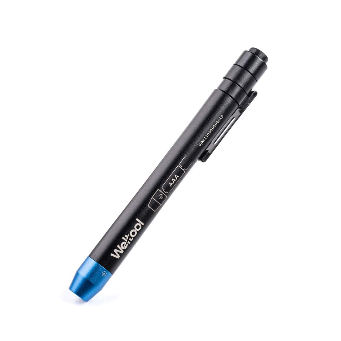 M6-BL Penlight LED Flashlight High Color Rendering RA 99.9 Compact Lightweight 2 AAA Batteries 2 Light Sources Brush Type
M6-BL Penlight LED Flashlight High Color Rendering RA 99.9 Compact Lightweight 2 AAA Batteries 2 Light Sources Brush Type