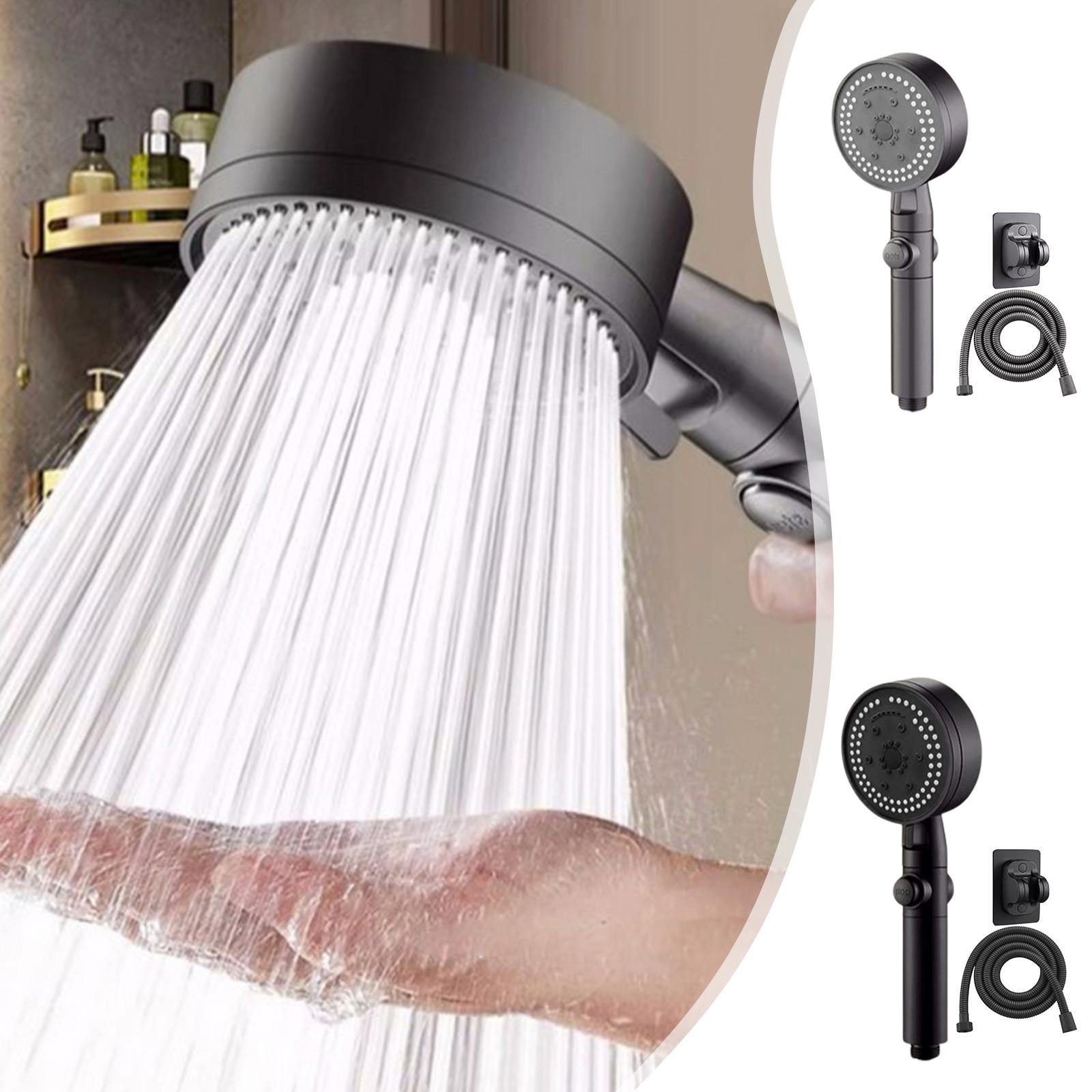 Shower High Pressure Handheld Showerhead Hard Water High Pressure 8 Spray Modes Handheld Shower For The Elderly With Water Pipe Base
Shower High Pressure Handheld Showerhead Hard Water High Pressure 8 Spray Modes Handheld Shower For The Elderly With Water Pipe Base