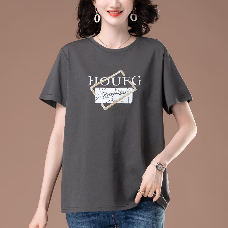 Plus Size Women s Summer Casual Short Sleeve T-Shirt - Slimming, Belly-Covering, Versatile Style for Middle-Aged L темно-серого
Plus Size Women s Summer Casual Short Sleeve T-Shirt - Slimming, Belly-Covering, Versatile Style for Middle-Aged L темно-серого