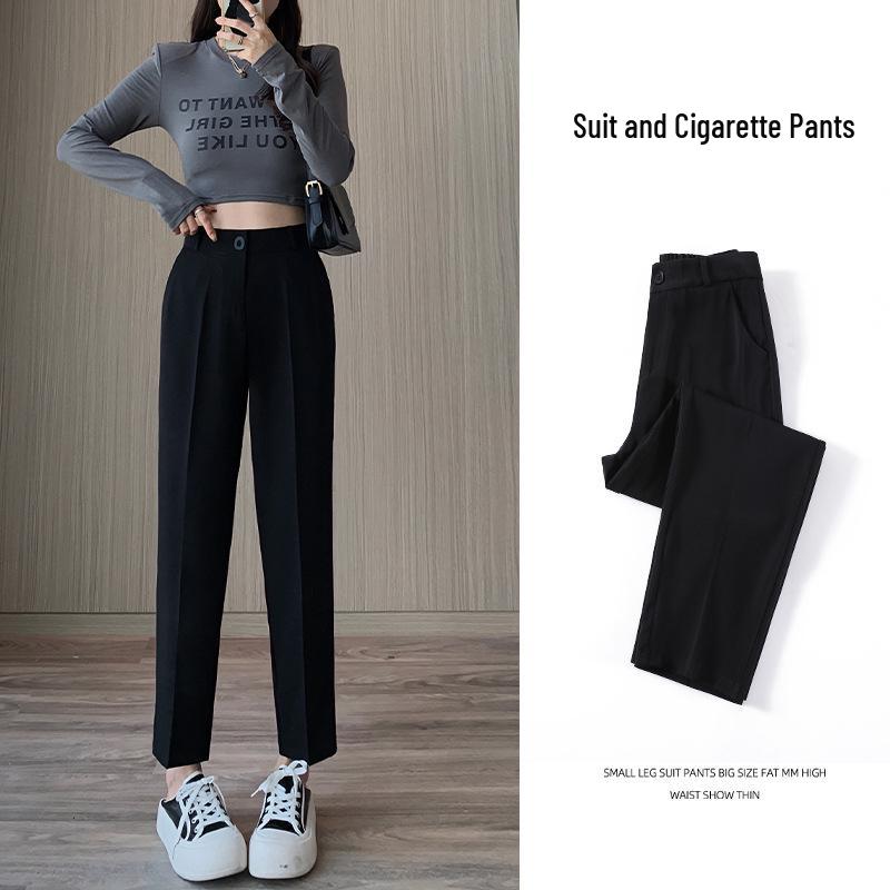 Women s High-Waisted Slimming Cigarette Pants – Petite Fit, Loose Straight-Leg Trousers for Spring & Autumn XL
Women s High-Waisted Slimming Cigarette Pants – Petite Fit, Loose Straight-Leg Trousers for Spring & Autumn XL