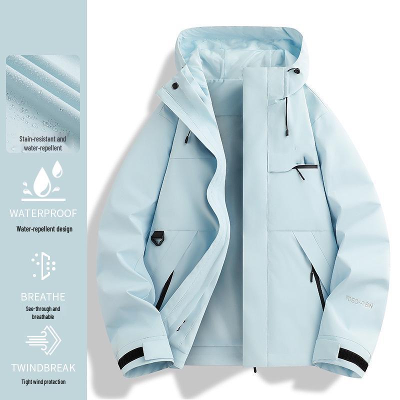 Unisex Mountain Outdoor 3-in-1 Protective Jacket - Ideal for Travel, Thin or Thick Layer Options, Customizable Printing. 2XL
Unisex Mountain Outdoor 3-in-1 Protective Jacket - Ideal for Travel, Thin or Thick Layer Options, Customizable Printing. 2XL