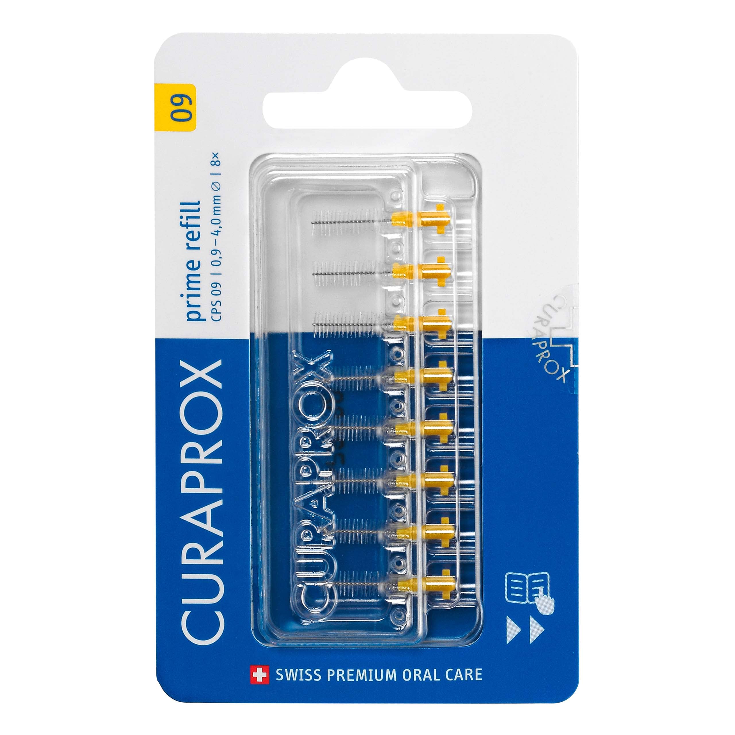 Щетка для межзубных промежутков CURAPROX CPS Prime Start CPS 09 8 сменных насадок (желтый)
Щетка для межзубных промежутков CURAPROX CPS Prime Start CPS 09 8 сменных насадок (желтый)