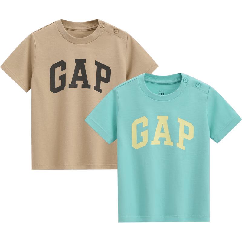 GAP Boy Toddler Contrast Logo Cotton Short Sleeve T-Shirt 2-Pack 110 cm (4-5Y)
GAP Boy Toddler Contrast Logo Cotton Short Sleeve T-Shirt 2-Pack 110 cm (4-5Y)