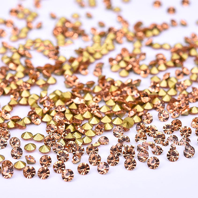 5A Round Rhinestones Diamond Glass Crystals Glitter 1~8mm Decoration Pointed Synthetic Gems Beads for Jewelry DIY Accessories 3.0mm x 600pcs шампанського
5A Round Rhinestones Diamond Glass Crystals Glitter 1~8mm Decoration Pointed Synthetic Gems Beads for Jewelry DIY Accessories 3.0mm x 600pcs шампанського