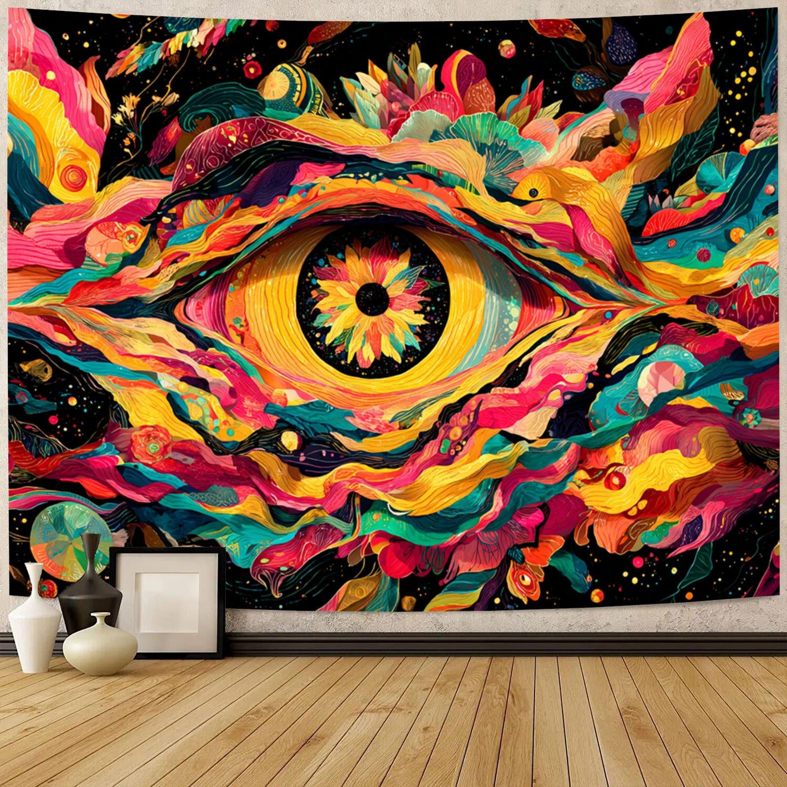 Colorful Dreaming Eyes Digital printing polyester wall hanging tapestry decorative Living room bedrooms Office background gift 74x94cm(29x37in)
Colorful Dreaming Eyes Digital printing polyester wall hanging tapestry decorative Living room bedrooms Office background gift 74x94cm(29x37in)