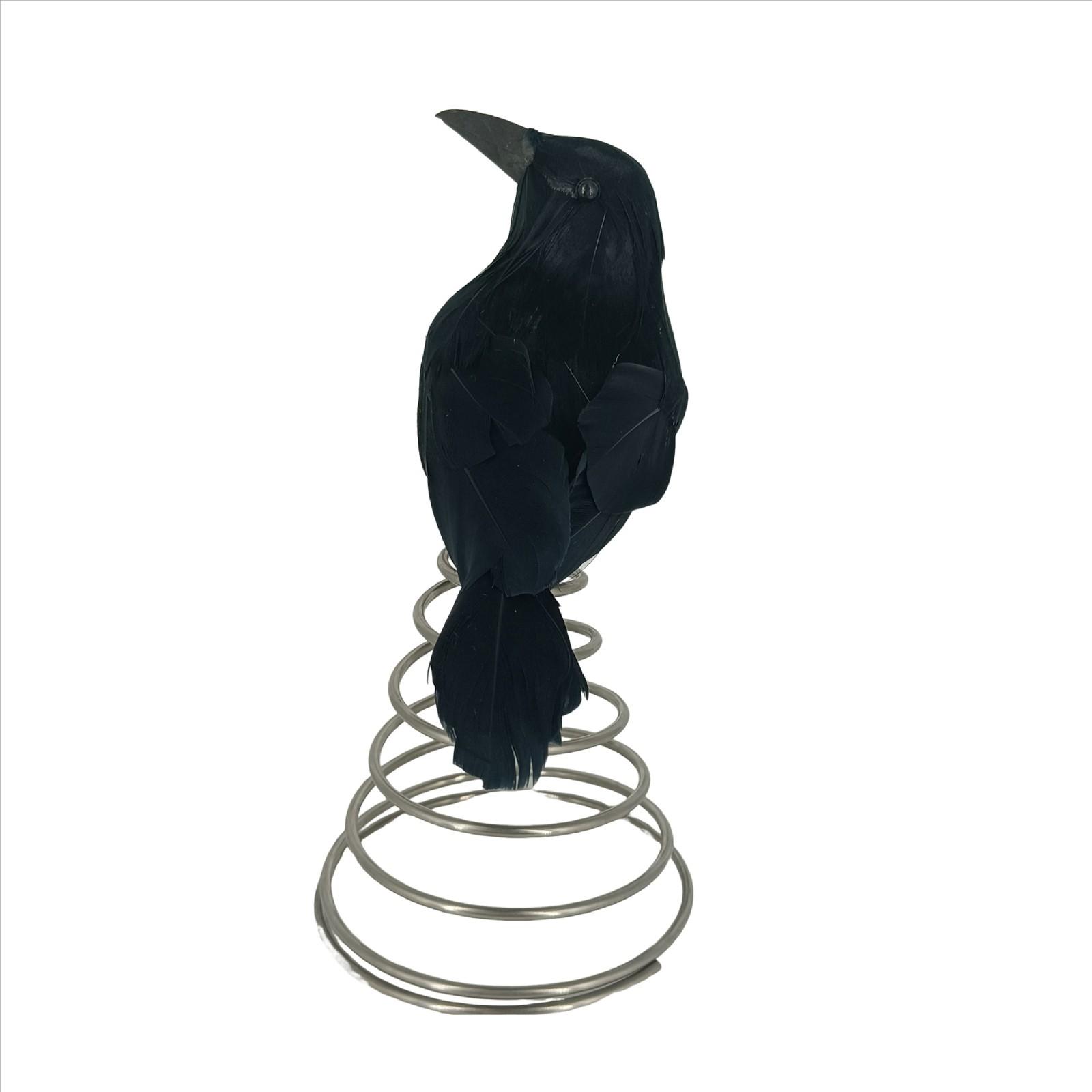 Halloween Crow Tree Topper Spooky Halloween Tree Ornaments Miniature Christmas Ornaments For Party Supplies One Size
Halloween Crow Tree Topper Spooky Halloween Tree Ornaments Miniature Christmas Ornaments For Party Supplies One Size
