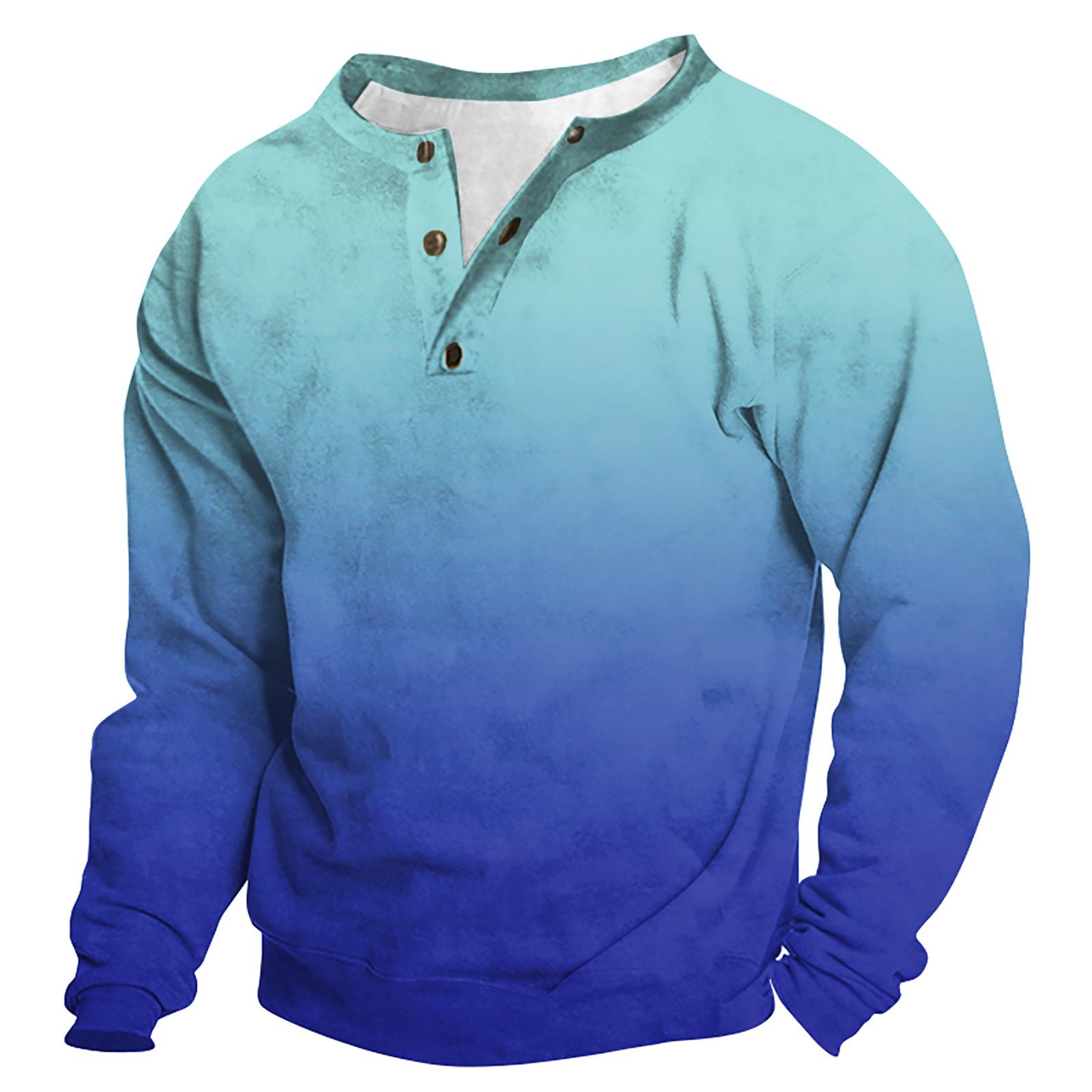 Мужская уличная винтажная модная спортивная футболка с v-образным вырезом и длинным рукавом L синий
Мужская уличная винтажная модная спортивная футболка с v-образным вырезом и длинным рукавом L синий