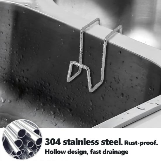 Yousheng 1/2Pcs Sponge Holders Rust-Proof Simple Installation Multipurpose Hanging Sponge Caddy Kitchen Sink Organizer 1pc
Yousheng 1/2Pcs Sponge Holders Rust-Proof Simple Installation Multipurpose Hanging Sponge Caddy Kitchen Sink Organizer 1pc