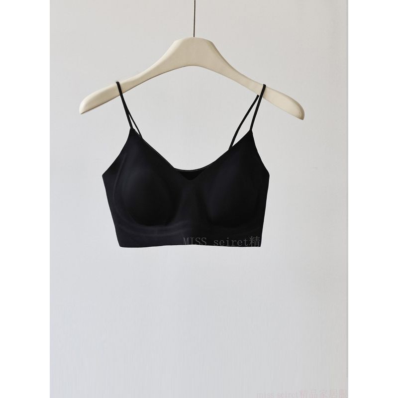 L * Pe * La Super Invisible Special Liquid Foundation Intimates Female Summer Thin Section Traceless Intimates Spaghetti Strap Vest Bra Classic black M
L * Pe * La Super Invisible Special Liquid Foundation Intimates Female Summer Thin Section Traceless Intimates Spaghetti Strap Vest Bra Classic black M