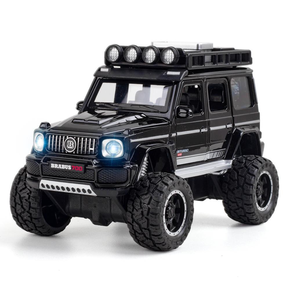 Масштаб 1/32 Brabus G700, литая под давлением модель автомобиля, игрушечный автомобиль с откатным механизмом, звуком и светом для детей, коллекция подарков для мальчиков и девочек 1/32-16.5x9.5x8.5cm чёрный
Масштаб 1/32 Brabus G700, литая под давлением модель автомобиля, игрушечный автомобиль с откатным механизмом, звуком и светом для детей, коллекция подарков для мальчиков и девочек 1/32-16.5x9.5x8.5cm чёрный