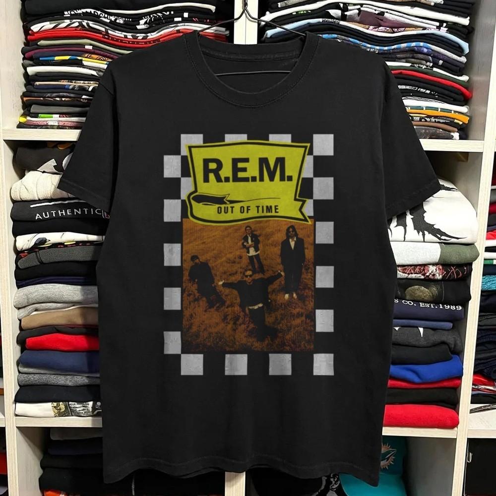 R.E.M. Out Of Time Album Band Black Cotton Tshirt Size S5XL Unisex T-Shirt S
R.E.M. Out Of Time Album Band Black Cotton Tshirt Size S5XL Unisex T-Shirt S