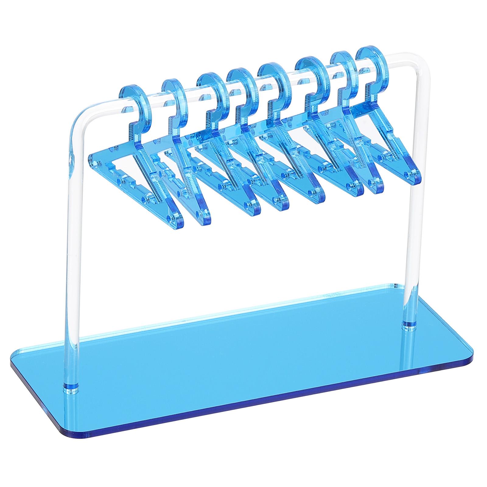 Uxcell 1/2 Set Earring Holder with 8 Coat Hangers, Acrylic Earring Holder Organizer Stand Rack Earring Display Holder for Studs
Uxcell 1/2 Set Earring Holder with 8 Coat Hangers, Acrylic Earring Holder Organizer Stand Rack Earring Display Holder for Studs