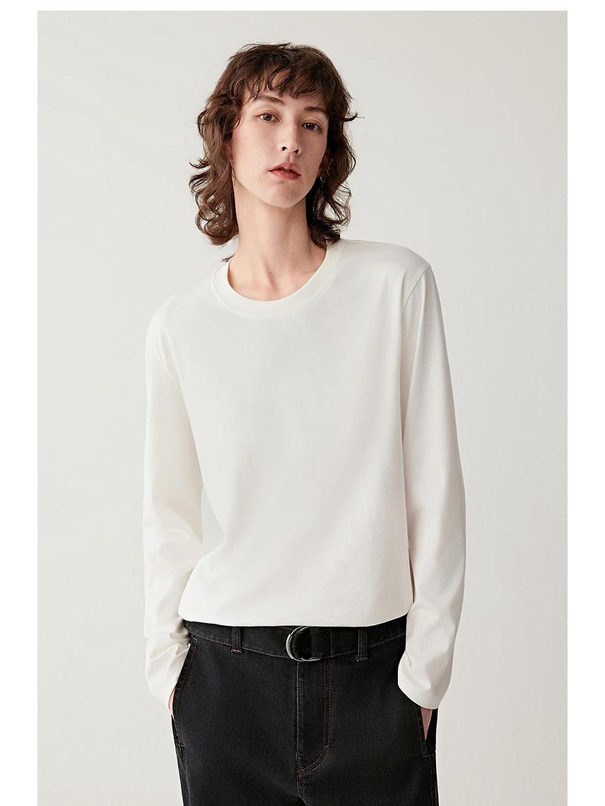 Xiao He Unisex Mercerized Cotton Long-Sleeve Crew Neck T-Shirt - 2026 Edition XL білий
Xiao He Unisex Mercerized Cotton Long-Sleeve Crew Neck T-Shirt - 2026 Edition XL білий
