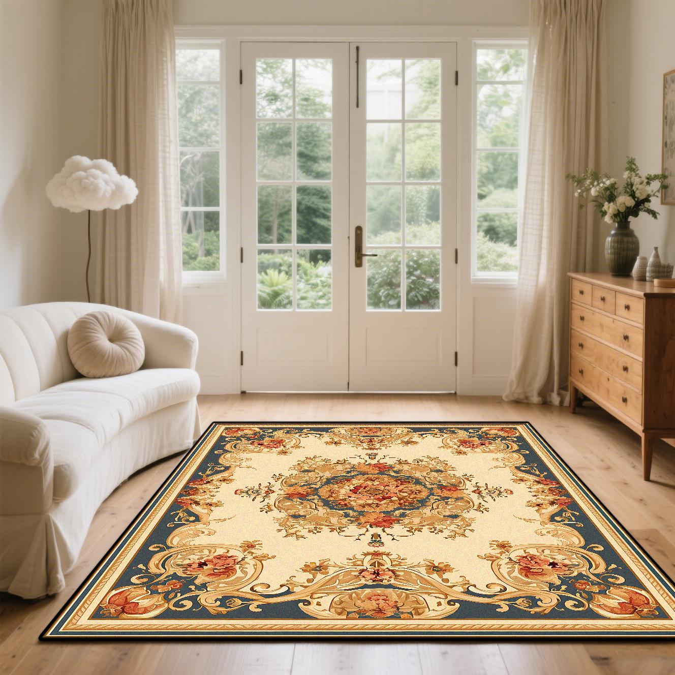European Luxury Carpets Fluffy Soft Washable Large Rugs for Living Room Bedroom Home Decoration Non-slip Mat 60*90cm
European Luxury Carpets Fluffy Soft Washable Large Rugs for Living Room Bedroom Home Decoration Non-slip Mat 60*90cm