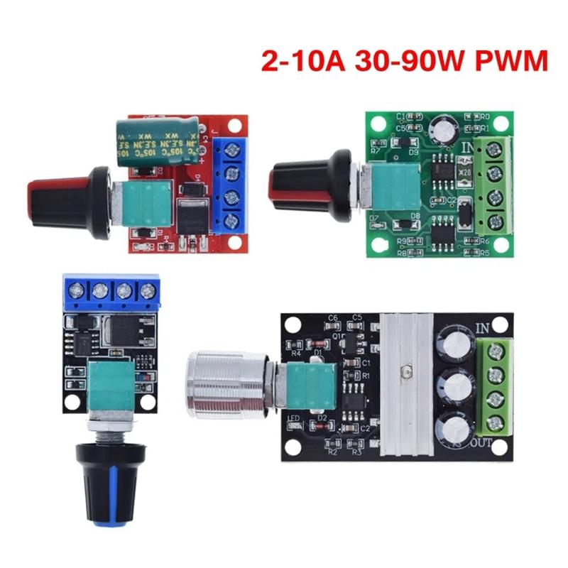 Mini 5A 10A 90W PWM 12V DC Motor Speed Controller Module DC-DC 4.5V-35V Adjustable Regulator Control Governor Switch 24V
Mini 5A 10A 90W PWM 12V DC Motor Speed Controller Module DC-DC 4.5V-35V Adjustable Regulator Control Governor Switch 24V