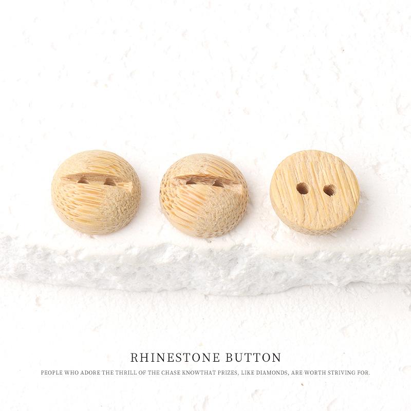 5pcs Primary Color Bread Natural Bamboo Buttons Cotton And Linen Literary Shirt Buttons Retro Sweater Cardigan Cheongsam Hanfu Buttons 11mm5#
5pcs Primary Color Bread Natural Bamboo Buttons Cotton And Linen Literary Shirt Buttons Retro Sweater Cardigan Cheongsam Hanfu Buttons 11mm5#