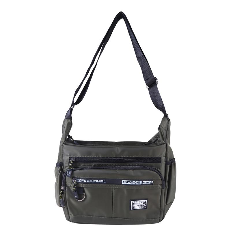 Men s Crossbody Bags Large Capacity Male s Single Shoulder Waterproof And Wear-resistant Multiple Pockets For Business Leisure зелений
Men s Crossbody Bags Large Capacity Male s Single Shoulder Waterproof And Wear-resistant Multiple Pockets For Business Leisure зелений