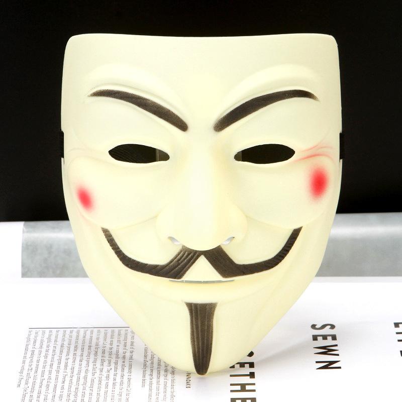 Маска V For Vendetta на Хэллоуин, страшные принадлежности для вечеринок, аксессуары для косплея
Маска V For Vendetta на Хэллоуин, страшные принадлежности для вечеринок, аксессуары для косплея