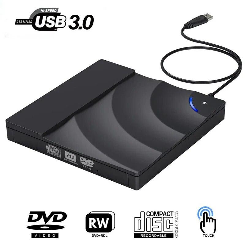 Портативный высокоскоростной оптический привод USB 3.0 CD DVD-RW, внешний тонкий дисковод, настольный ПК, ноутбук, планшет, рекламный DVD-плеер black
Портативный высокоскоростной оптический привод USB 3.0 CD DVD-RW, внешний тонкий дисковод, настольный ПК, ноутбук, планшет, рекламный DVD-плеер black