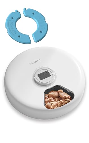 Bricia Automatic Wet Food Feeder with Timer and Battery Operation, for Cats, Dogs, and Small Pets, Suitable for Multiple Pets, Includes a Removable an
Bricia Automatic Wet Food Feeder with Timer and Battery Operation, for Cats, Dogs, and Small Pets, Suitable for Multiple Pets, Includes a Removable an