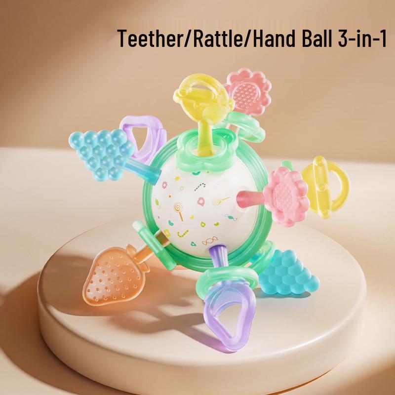 Goki Silicone Teething & Grasping Ball for Babies 0-12 Months
Goki Silicone Teething & Grasping Ball for Babies 0-12 Months