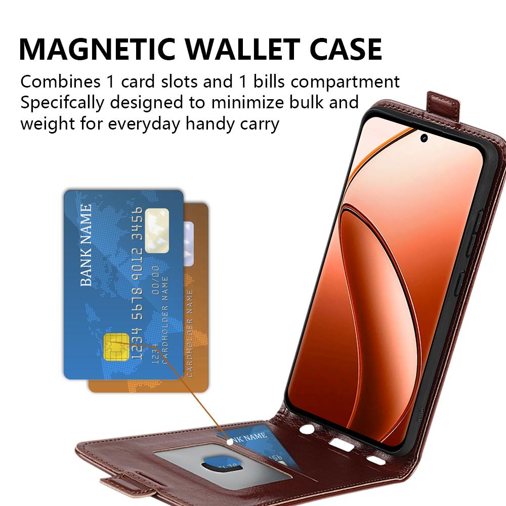 For Realme 12 Pro 5G/12 Pro+ 5G Case Card Slot Anti-Drop Vertical Flip Phone Cover Black
For Realme 12 Pro 5G/12 Pro+ 5G Case Card Slot Anti-Drop Vertical Flip Phone Cover Black