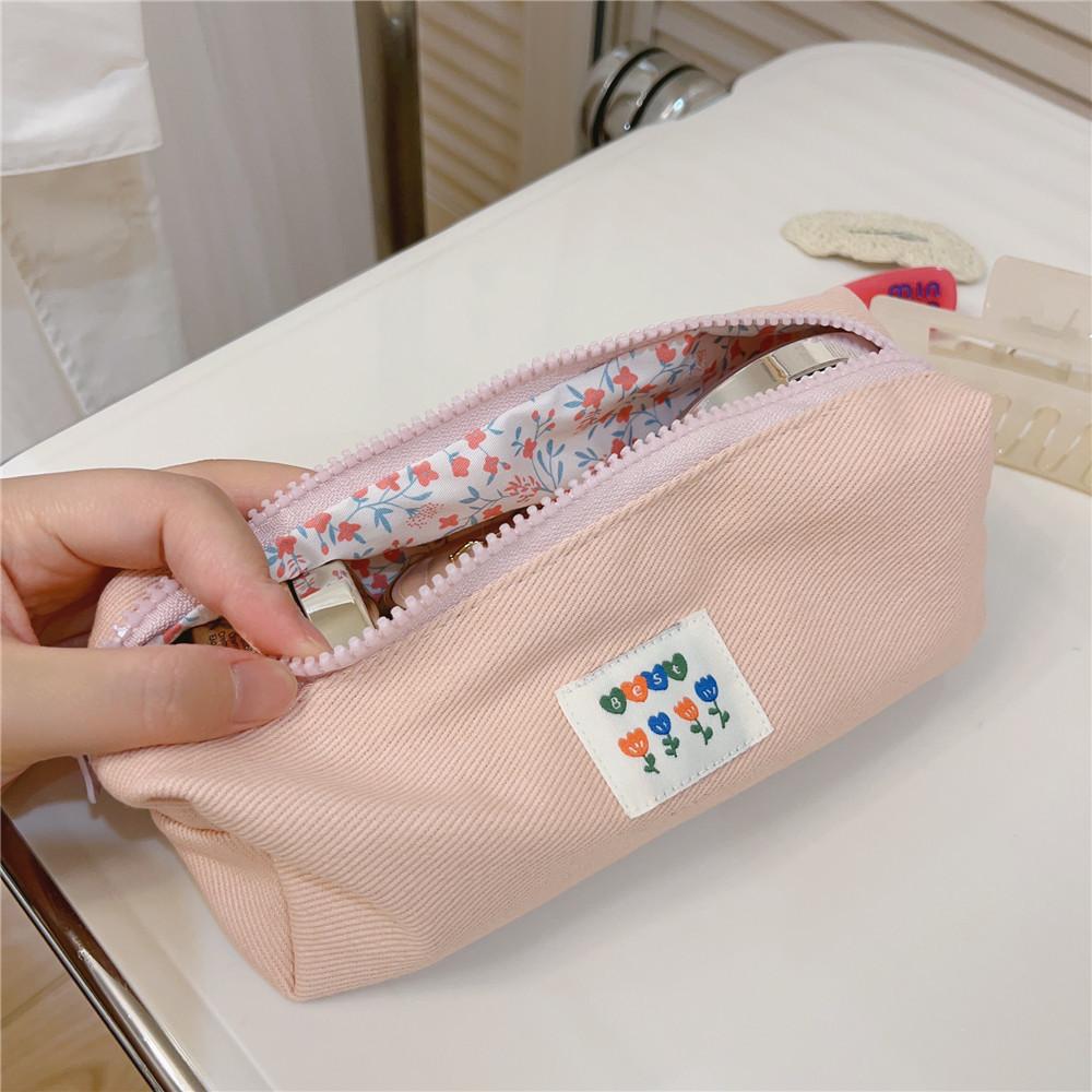 Pattern Design Cosmetic Organizer Pen Coin Key Toiletries Storage Bag Cotton Cloth+Canvas Makeup Pouch Colorful Flower
Pattern Design Cosmetic Organizer Pen Coin Key Toiletries Storage Bag Cotton Cloth+Canvas Makeup Pouch Colorful Flower