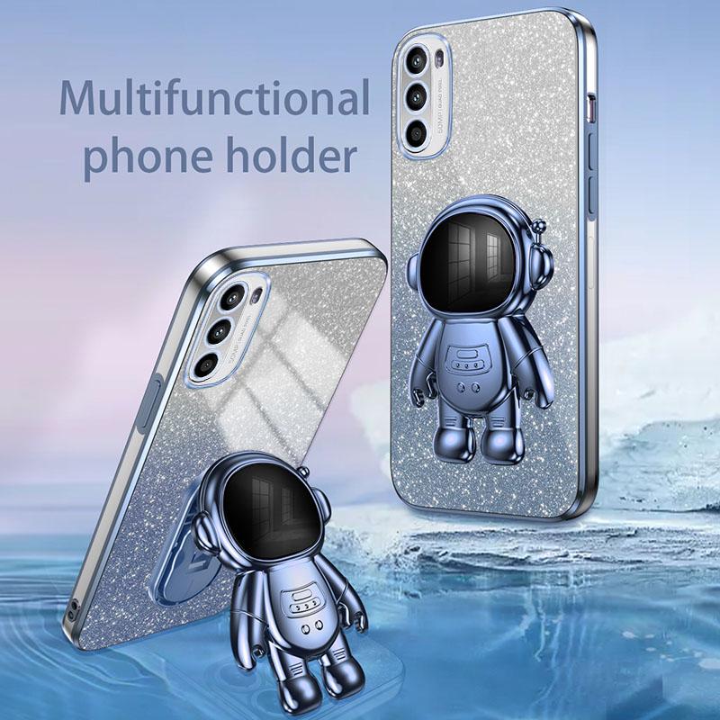 For Motorola Moto G52 4G/G82 5G Cell Phone Case Lovely Astronaut Kickstand Drop-proof Cover Blue
For Motorola Moto G52 4G/G82 5G Cell Phone Case Lovely Astronaut Kickstand Drop-proof Cover Blue