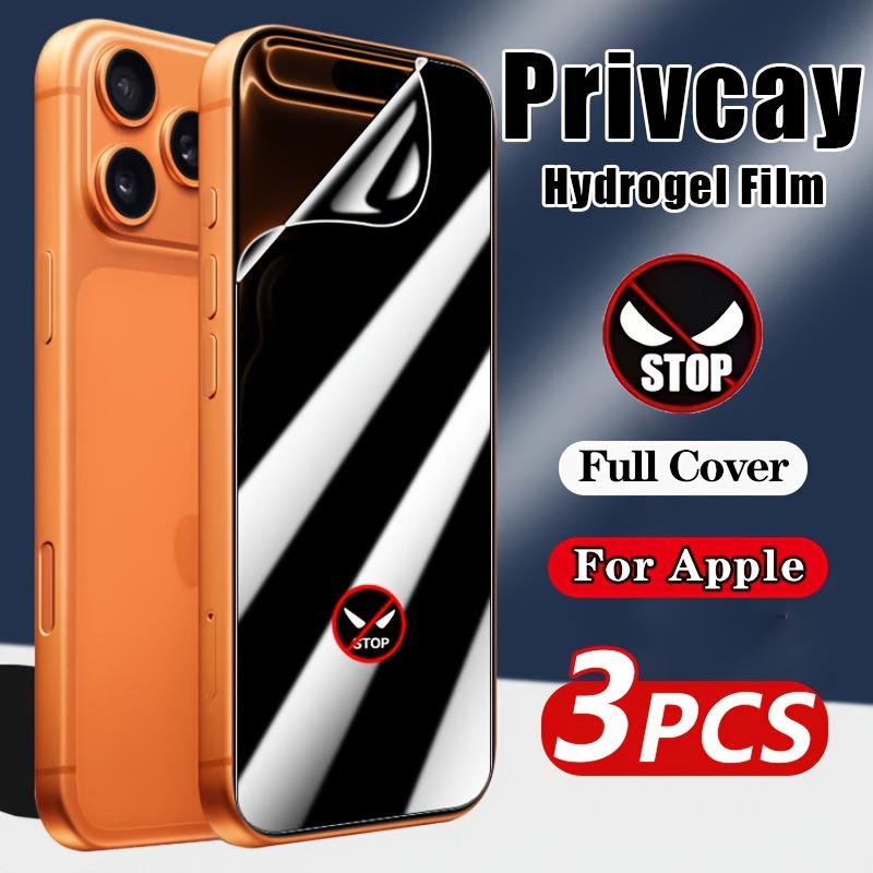3Pcs HD Anti-peep Soft Hydrogel Screen Protector for IPhone 17 16 15 14 Pro Max 16 15 14 Plus 13 12 11 Pro Mini 16e Air XR Glass Hydrogel Film&iPhone XS чорний
3Pcs HD Anti-peep Soft Hydrogel Screen Protector for IPhone 17 16 15 14 Pro Max 16 15 14 Plus 13 12 11 Pro Mini 16e Air XR Glass Hydrogel Film&iPhone XS чорний