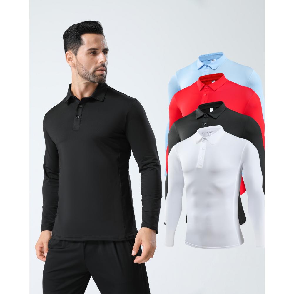 Sports Long Sleeved T-shirt Polo Shirt Men s New Spring Quick Drying Breathable High Elasticity Tight Fitting Collar Top XS белый
Sports Long Sleeved T-shirt Polo Shirt Men s New Spring Quick Drying Breathable High Elasticity Tight Fitting Collar Top XS белый
