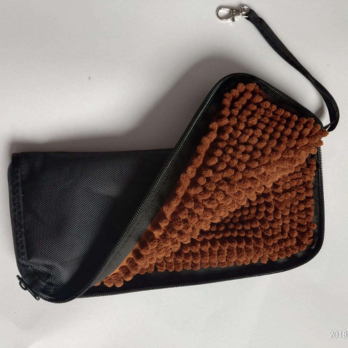 Waterproof Double-Sided Chenille Umbrella Cover - Absorbent, Portable, and Customizable Umbrella Storage Bag. 28x12 кавовий
Waterproof Double-Sided Chenille Umbrella Cover - Absorbent, Portable, and Customizable Umbrella Storage Bag. 28x12 кавовий