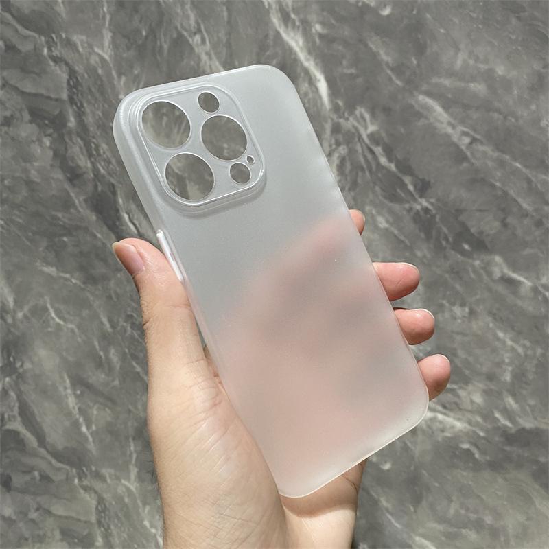 Ultra-thin Protective Frosted Case for iPhone 15 Pro Max - Soft Shell, Bare Metal Feel 15 Pro
Ultra-thin Protective Frosted Case for iPhone 15 Pro Max - Soft Shell, Bare Metal Feel 15 Pro
