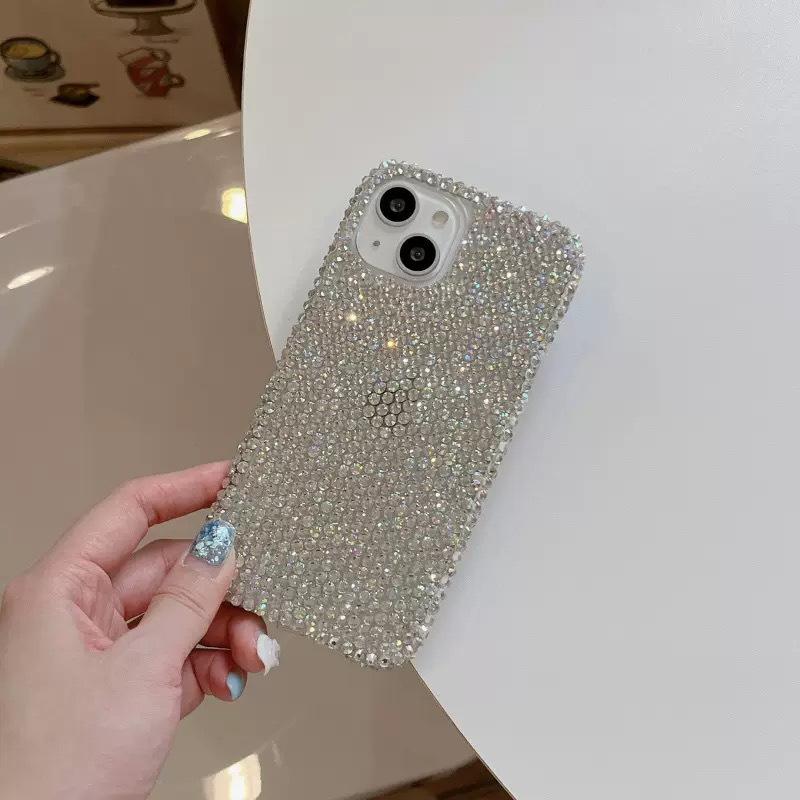 Apple 16Promax Full Diamond Mobile Phone Case Women S Iphone15 Luxury Applicable 17Pro Rhinestone Advanced Sense iPhone 7/8/SE 2020
Apple 16Promax Full Diamond Mobile Phone Case Women S Iphone15 Luxury Applicable 17Pro Rhinestone Advanced Sense iPhone 7/8/SE 2020