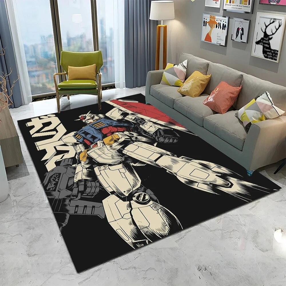 3D Retro Anime Gundam Cartoon Carpet Boys Bedroom Playroom Decorative Carpet Anti Slip Floor Mat Carpet for Living Room Bedroom Gift Home Decoration
3D Retro Anime Gundam Cartoon Carpet Boys Bedroom Playroom Decorative Carpet Anti Slip Floor Mat Carpet for Living Room Bedroom Gift Home Decoration