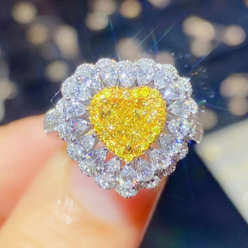 BELLA BOX Новое роскошное сердце - Форма желтого женского открытого кольца Мода Циркон Великолепный Шарм Ювелирные изделия Свадебная помолвка Adjustable Opening жёлтый
BELLA BOX Новое роскошное сердце - Форма желтого женского открытого кольца Мода Циркон Великолепный Шарм Ювелирные изделия Свадебная помолвка Adjustable Opening жёлтый