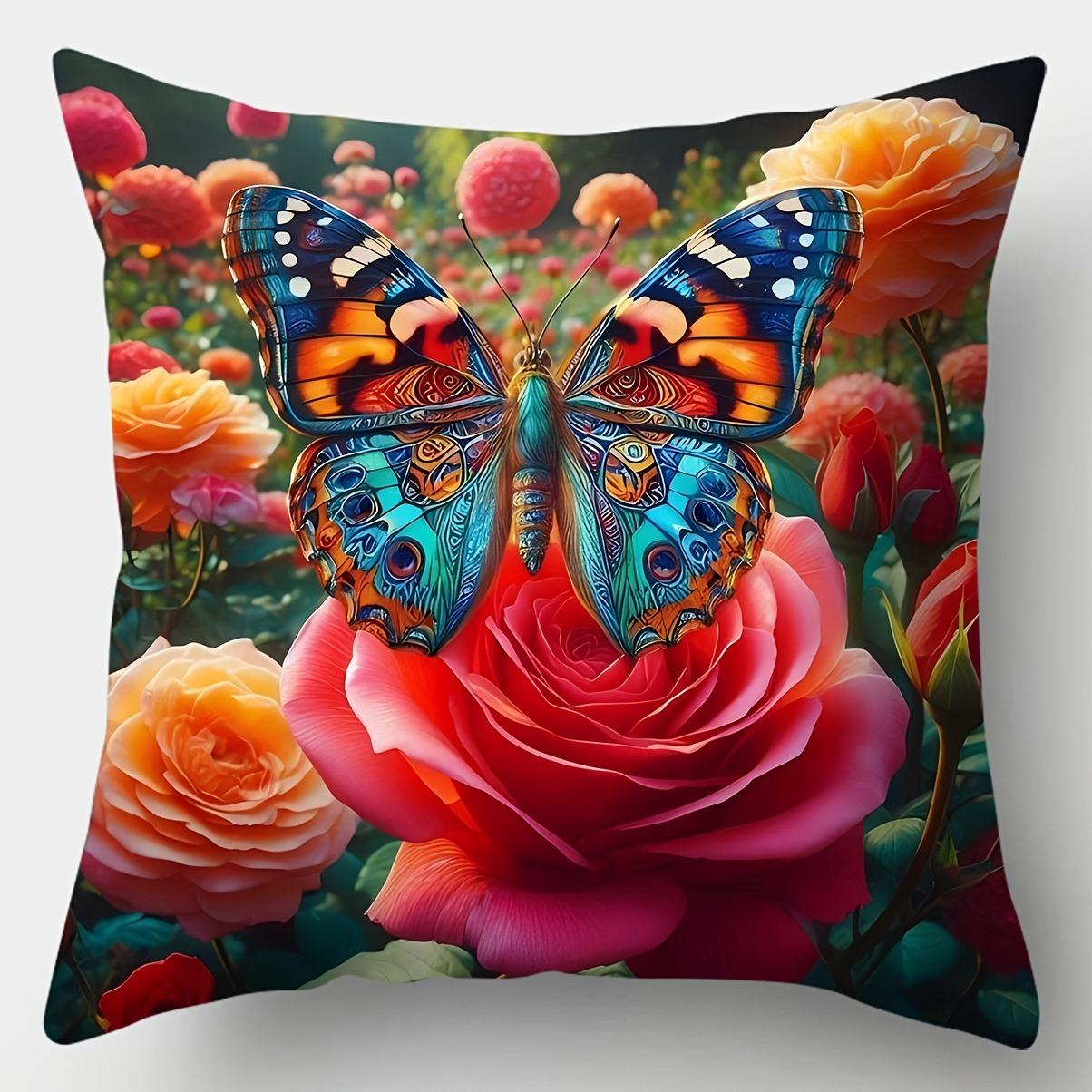 Танцующие бабочки Цветы Романтический узор Домашний декор Наволочка Гостиная Диван Полиэстер Наволочка с молнией 16x16Inch
Танцующие бабочки Цветы Романтический узор Домашний декор Наволочка Гостиная Диван Полиэстер Наволочка с молнией 16x16Inch