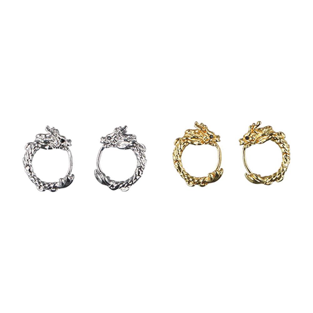 Chinese Style Zodiac Dragon Earrings Studs Jewelry Chinese Dragon Earrings Accessories срібний
Chinese Style Zodiac Dragon Earrings Studs Jewelry Chinese Dragon Earrings Accessories срібний