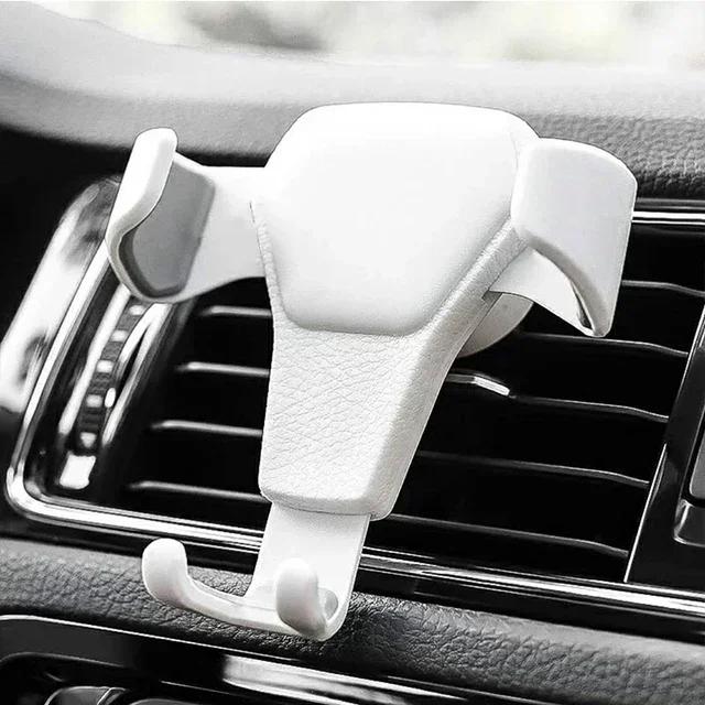 Universal Gravity Auto Phone Holder Car Air Vent Clip Mount Mobile Phone Holder Cell Phone Stand Support for iPhone, Android
Universal Gravity Auto Phone Holder Car Air Vent Clip Mount Mobile Phone Holder Cell Phone Stand Support for iPhone, Android