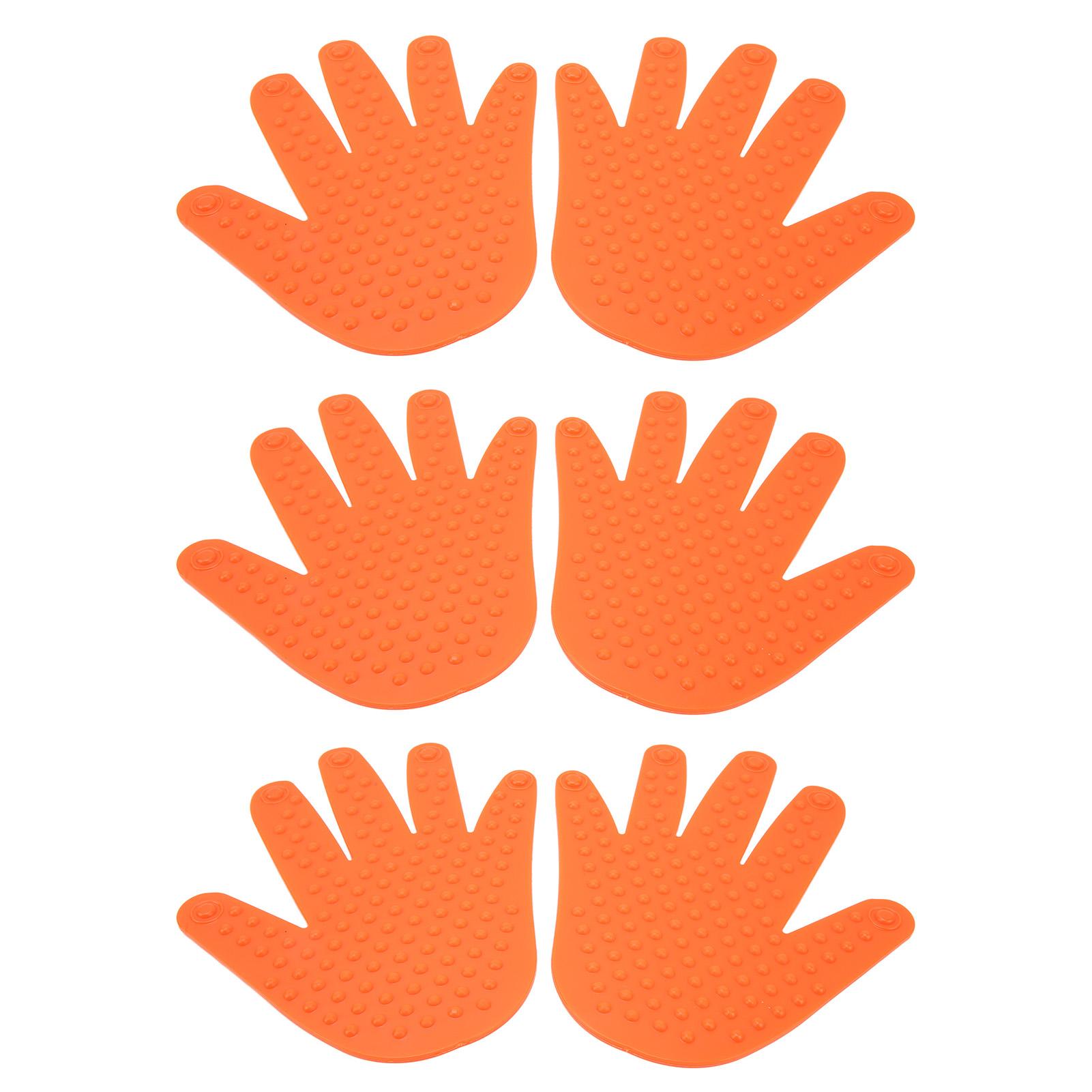 3 Pairs Hand Shaped Floor Markers PVC Non Slip Handprints Spot Marker Sports Set for Preschool Education Kindergarten
3 Pairs Hand Shaped Floor Markers PVC Non Slip Handprints Spot Marker Sports Set for Preschool Education Kindergarten
