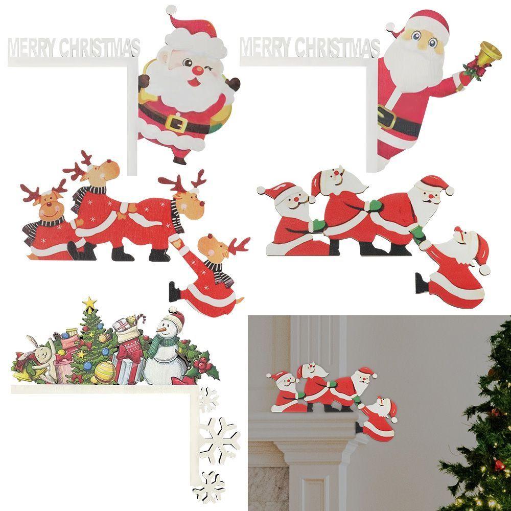 Creative Door Frame Decorations Wooden Christmas Decor High Quality Door Corner Decor D
Creative Door Frame Decorations Wooden Christmas Decor High Quality Door Corner Decor D