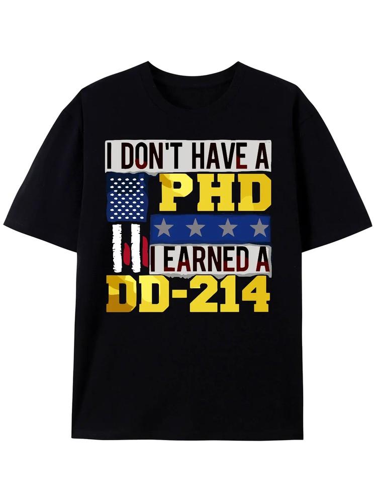 Men039;s DD-214 Graphic T-Shirt034;I Earned A Ph.D. in 3.14 Days034; Design with Ameri Unisex T-Shirt M
Men039;s DD-214 Graphic T-Shirt034;I Earned A Ph.D. in 3.14 Days034; Design with Ameri Unisex T-Shirt M