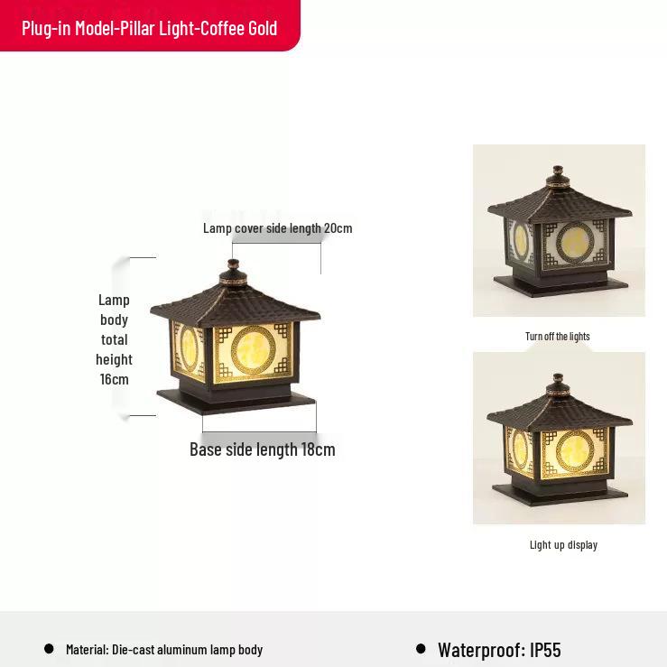 Waterproof Solar LED Post & Wall Light for Outdoor Gardens and Entrances Single Pack
Waterproof Solar LED Post & Wall Light for Outdoor Gardens and Entrances Single Pack