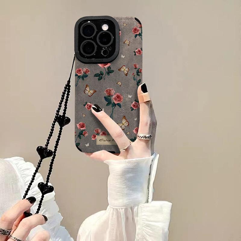 Rose Butterfly Bracelet, Suitable for Apple 16pro Phone Case 15, Retro Anti-drop 14, Suede 13, Soft Silicone 8 Redmi K40/K40Pro
Rose Butterfly Bracelet, Suitable for Apple 16pro Phone Case 15, Retro Anti-drop 14, Suede 13, Soft Silicone 8 Redmi K40/K40Pro