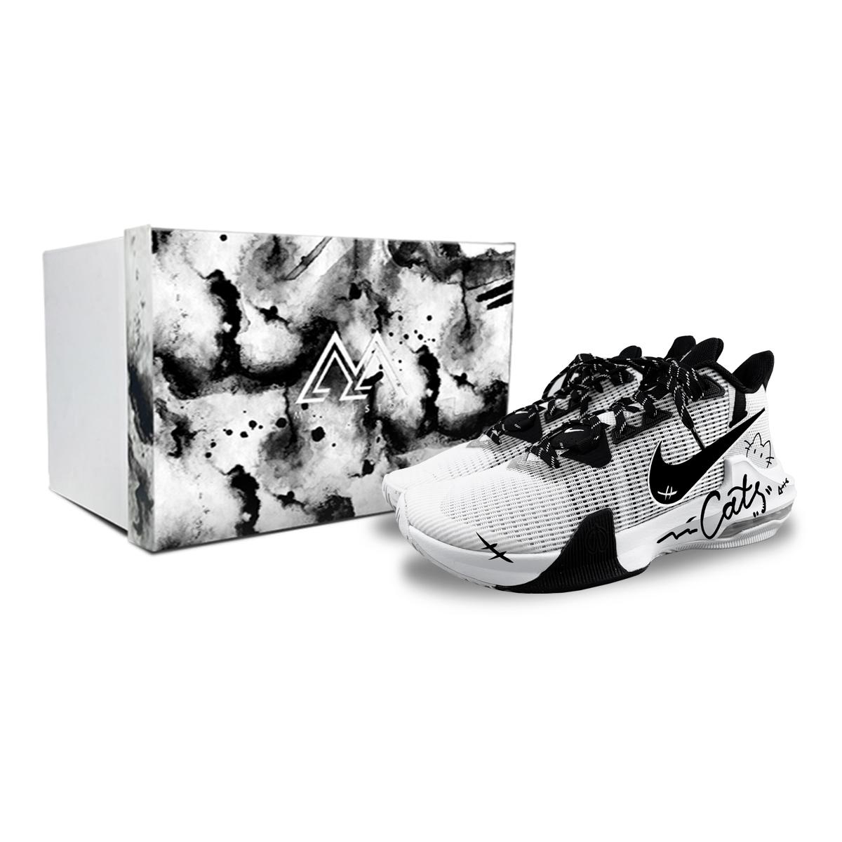 Nike Air Max Impact 3 Low top Basketball Shoes Men s Black White Gray DC3725-100(Team47-AMBOX) 45
Nike Air Max Impact 3 Low top Basketball Shoes Men s Black White Gray DC3725-100(Team47-AMBOX) 45