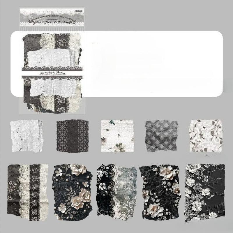 20 Pcs Retro Relief Material Paper Creativity Decorative Hand Account Diary Album Scrapbooking Accessories Craft Supplies
20 Pcs Retro Relief Material Paper Creativity Decorative Hand Account Diary Album Scrapbooking Accessories Craft Supplies