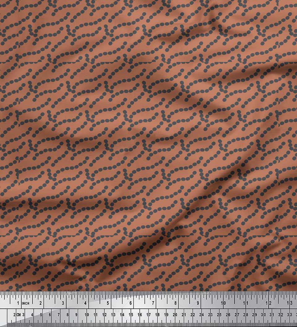 Soimoi Brown Japan Crepe Satin Fabric Dot Abstract Decor Fabric Printed metre 42 Inch 42 Inch Wide - Poly Crepe коричневый
Soimoi Brown Japan Crepe Satin Fabric Dot Abstract Decor Fabric Printed metre 42 Inch 42 Inch Wide - Poly Crepe коричневый