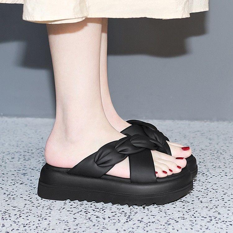 Летние новинки 2025 года тапочки уличная повседневная обувь на мягкой подошве женские комфортные пляжные туфли тапочки на толстой подошве женские Zapatos 40 чёрный
Летние новинки 2025 года тапочки уличная повседневная обувь на мягкой подошве женские комфортные пляжные туфли тапочки на толстой подошве женские Zapatos 40 чёрный