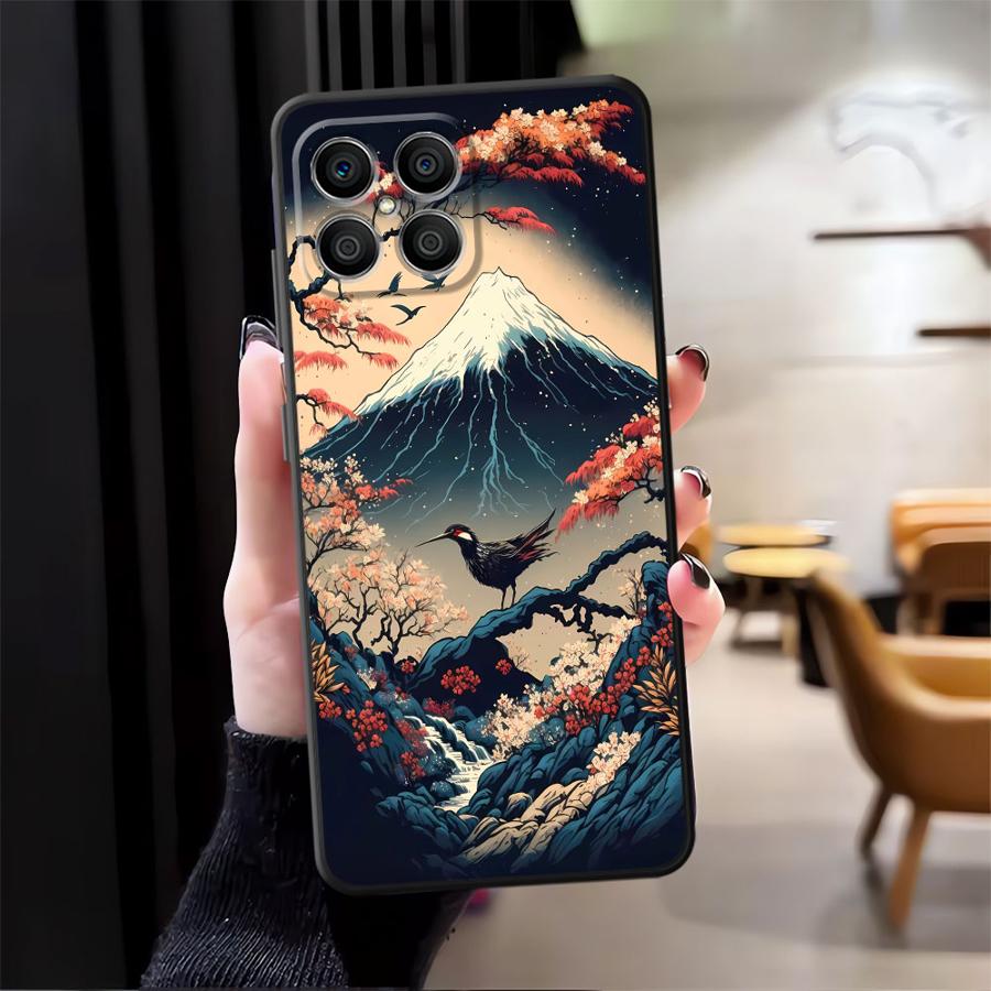 Японский эстетичный чехол с горой Фудзи для Honor Magic5Lite X7 90 8X 200 400 Lite 70 X6 X9a X8 X5b Чехол для телефона Funda Honor X9c Smart
Японский эстетичный чехол с горой Фудзи для Honor Magic5Lite X7 90 8X 200 400 Lite 70 X6 X9a X8 X5b Чехол для телефона Funda Honor X9c Smart