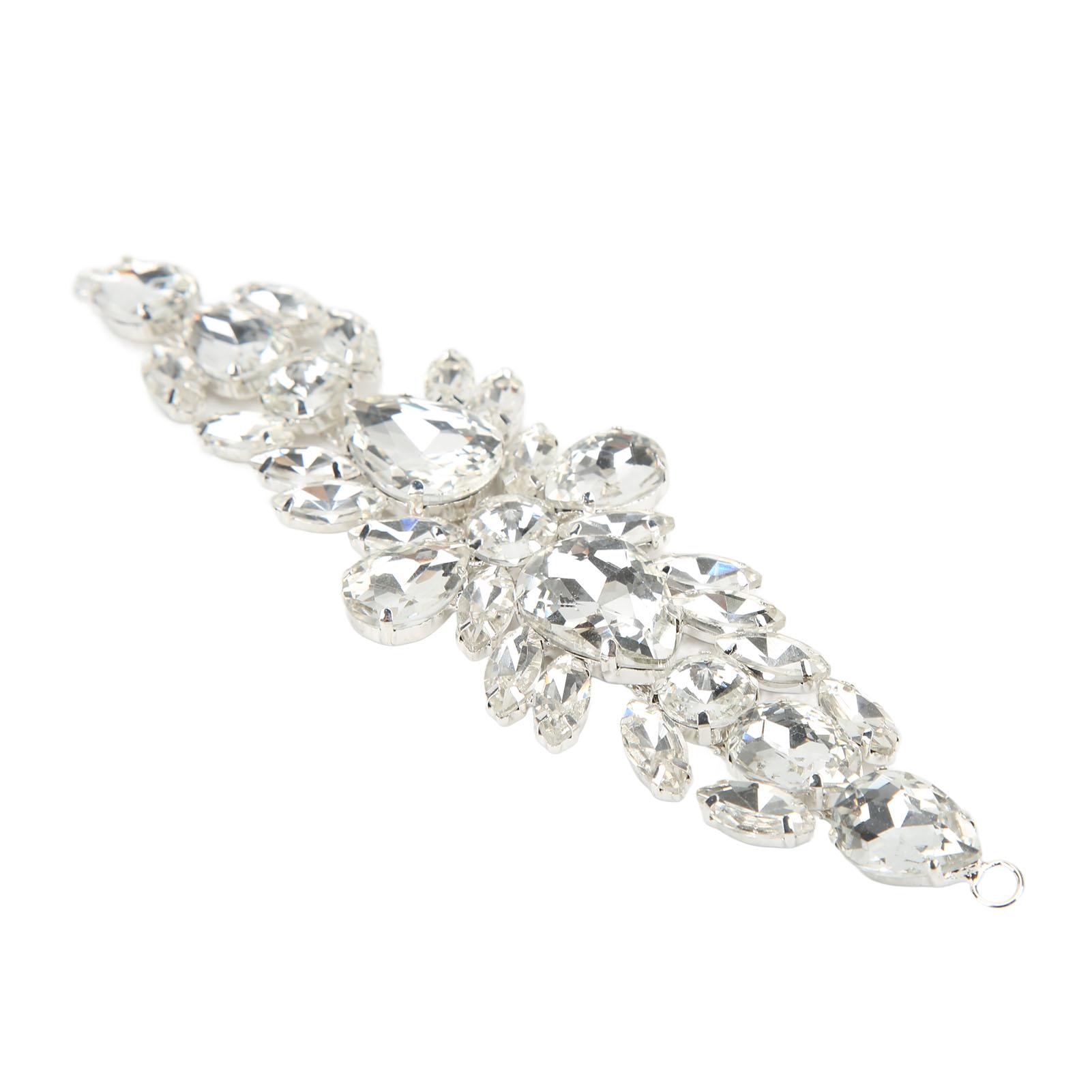 Стразовая цепочка-аппликация Блестящая Ослепительная Красивая Практичная Поясная стразовая цепочка для DIY